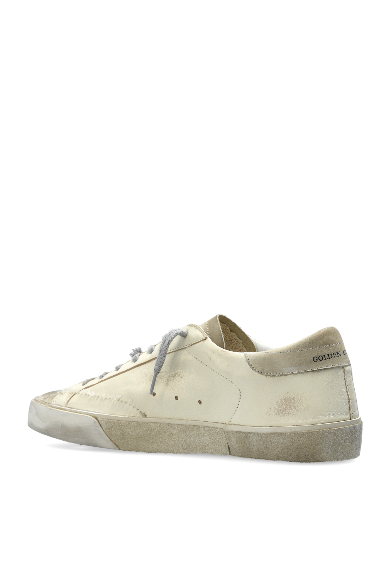 Kremowy Buty sportowe `Super-Star With List Printed Star
